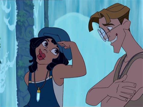 Audrey Ramerez And Milo ~ Atlantis The Lost Empire 2001 Disney