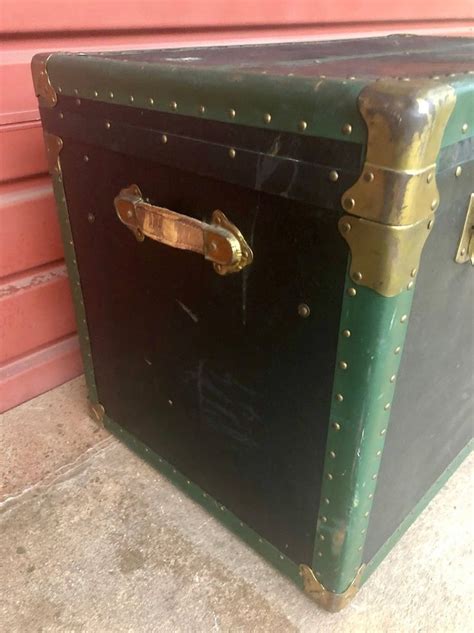 Pin On Antique Steamer Trunk