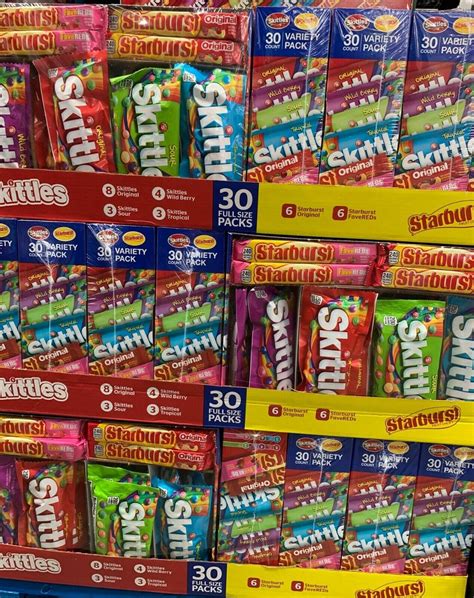 Skittles And Starburst Variety Pack 30 Ct Free Shipping