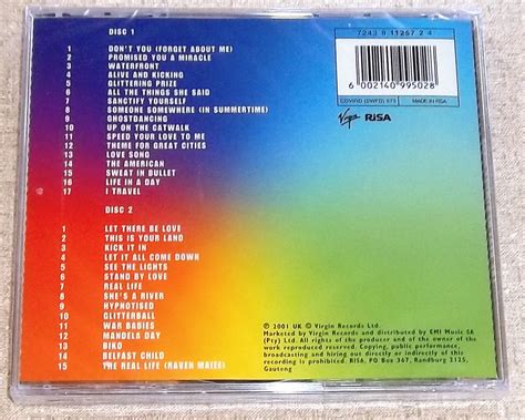 Simple Minds The Best Of Simple Minds 2 Cd South Africa Cat Cdvird 573
