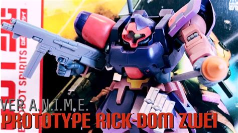 Robot Spirits Yms 09r 2 Prototype Rick Dom Zwei Ver Anime Review