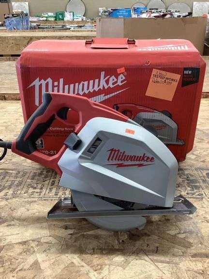 Milwaukee Metal Cutting Circular Saw — 8in 13 Amp Model 6370 21