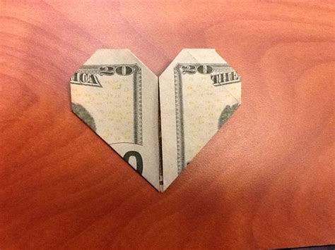 Dollar Origami Easy Valentine S Heart Youtube