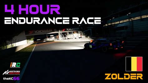 Assetto Corsa Competizione IRC Zolder 4 Hour Endurance Race YouTube