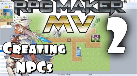 Rpg Maker Mv Tutorial 2 Creating An Npc Youtube