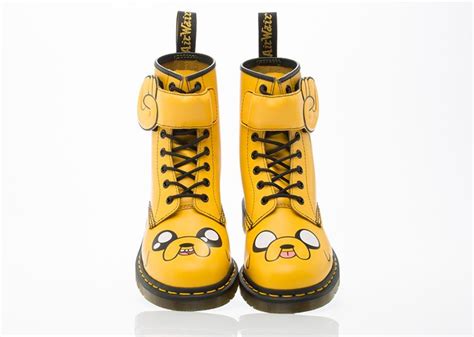dr martens and cartoon network to release an ‘adventure time themed series of boots in march