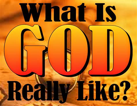 Maxevangel What Is God Really Like