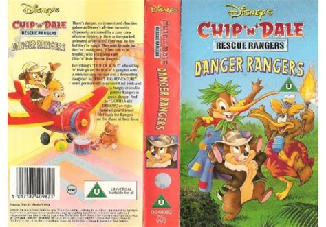 Chip N Dale Rescue Rangers Danger Rangers 1992 On Walt Disney