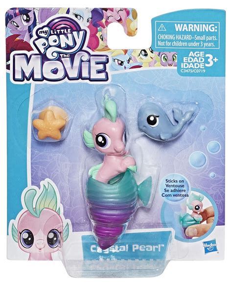 My Little Pony The Movie Crystal Pearl Baby Seapony Mini Figure Hasbro