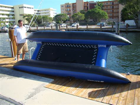 Inflatable Sail Catamaran Frameless Cataraft Pontoon