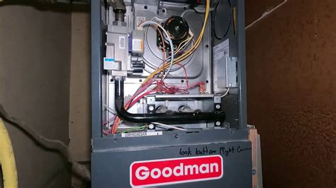Goodman 80 Furnace Dirty Flame Sensor Diagnose Clean And Install Youtube