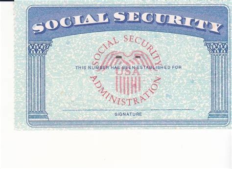 The social security card is one of the most important identification documents in the usa. Social Security Card Template Photoshop New social Security Card Ssc Blank Color in 2020 ...