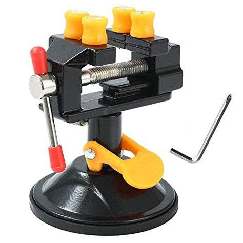 Eyech Mini Suction Vise Clamp Degree Mini Drill Press Vice Table