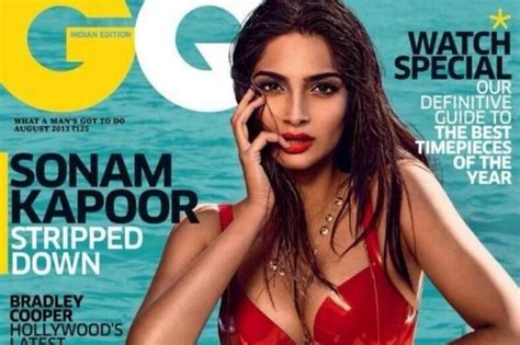 Sonam Kapoor Sizzles In Sexy Photoshoot In Gq India Photo