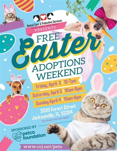 Jacksonville Animal Care And Protective Services Hosts Three Day Easter