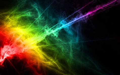 Rainbow Smoke High Definition Wallpaper 61780 Baltana