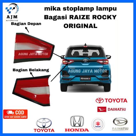 Jual Mika Lampu Bagasi Rocky Raize Original Mika Stoplamp Bagasi Toyota