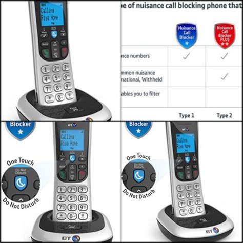 Bt 2200 Cordless Landline House Phone With Nuisance Call Blocker