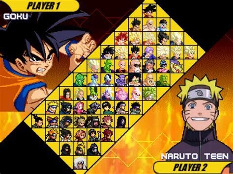 Its a crossover betwen naruto and dragon ball. Dragon Ball Z vs Naruto Mugen edition by Ristar87 - YouTube