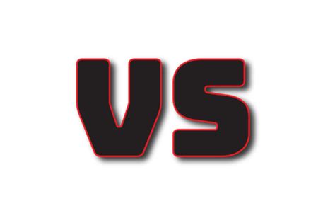 Versus Vs Text Design Vector Graphic Graphic By Ss Graphic Studio