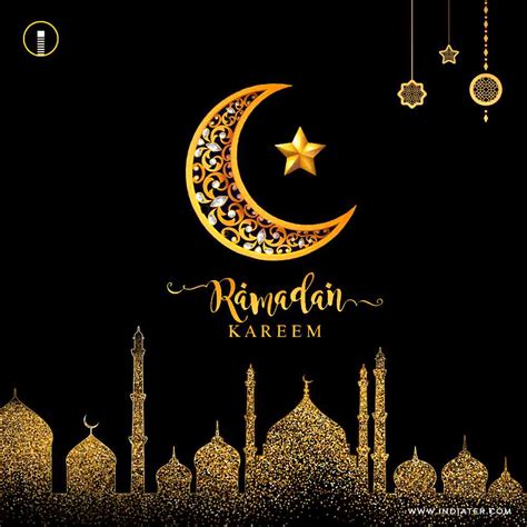 Elegant Ramadan Kareem Decorative Festival Card Free Psd Template