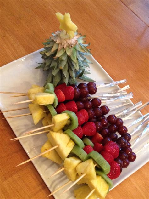 Christmas Fruit Appetizers Ideas Christmas Tree Fruit And Cheese