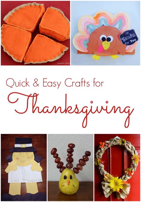 Quick And Easy Thanksgiving Crafts The Educators Spin On It