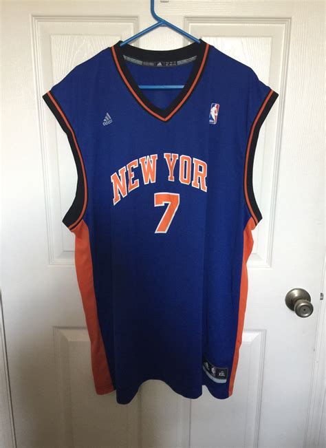 The two have a son together, 14. Carmelo Anthony New York Knick's Jersey, great condition ...