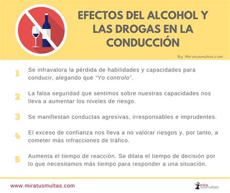 Los Efectos Del Alcohol Y Las Drogas En La Conducción