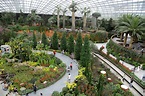 Gardens by the Bay - Conservatory 'The Flower Dome'; Inside (1 ...