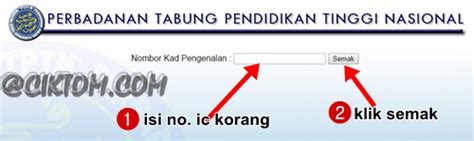 Walau bagaimanapun, untuk membolehkan anda membuat semakan nombor ahli kwsp menggunakan kad pengenalan secara online, tidak ada cara lain kecuali membuat pendaftaran. Cara Semak Baki PTPTN Secara Online