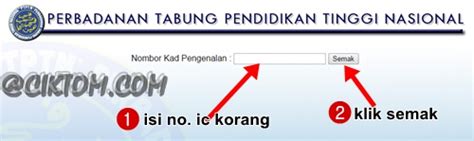Savesave senarai semak penghantaran kad pengenalan for later. Cara Semak Baki PTPTN Secara Online