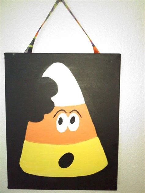 Cute Easy Halloween Painting On Canvas Its Easy To Use And Free