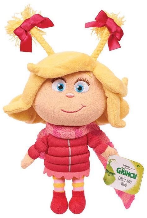 Dr Seuss The Grinch Cindy Lou Who 7 Plush Just Play Toywiz