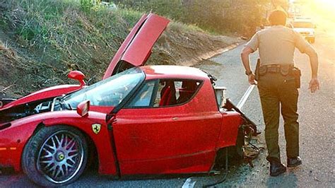 Latest Car Accident Of Ferrari Enzo Road Crash Compilation