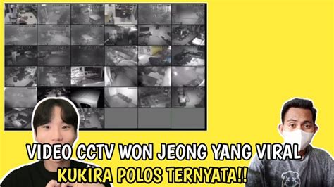 video cctv won jeong yang lagi viral tiktok youtube
