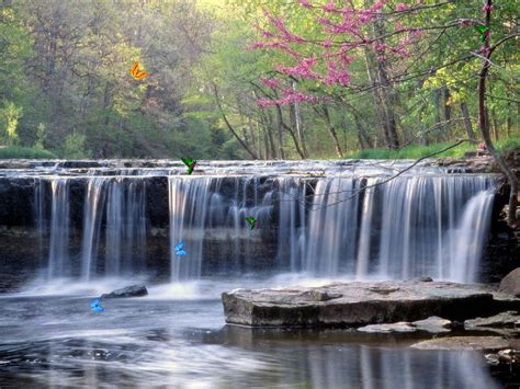 Nature Scenery Beautiful Pictures Of Waterfall