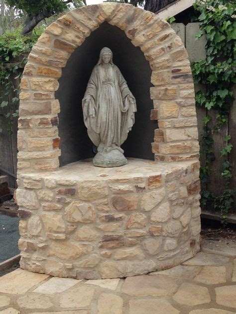 20 Outdoor Shrinesgrottos And Oratory Ideas Shrine Blessed Mother
