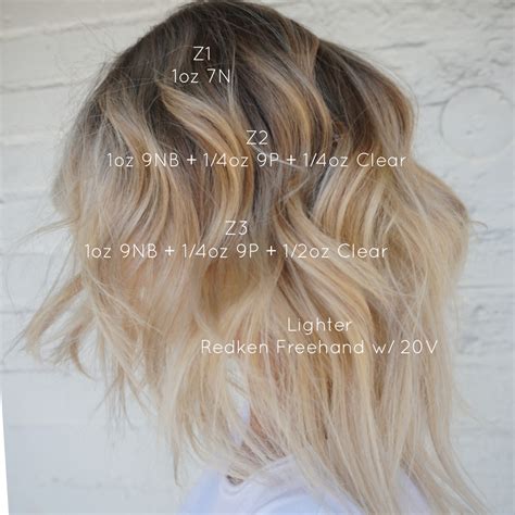 Buttery Blonde Balayage Formula Redken Shades Eq Redken Hair Color Cool Toned Blonde Hair