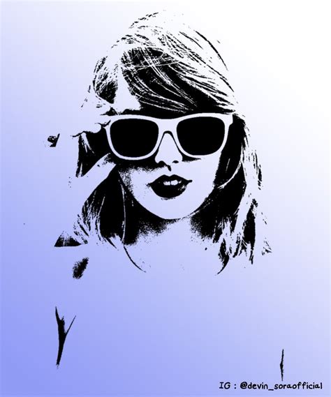 Taylor Swift 1989 Rostros De Arte Dibujos Pinturas