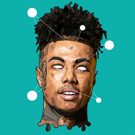 Blueface Illustration Rapper Wallpaper Iphone Rapper Art Rap Wallpaper