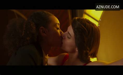 Allison Williams Logan Browning Lesbian Scene In The Perfection Aznude