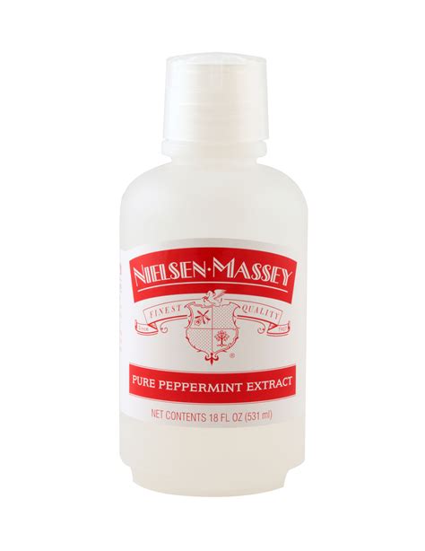 Pure Peppermint Extract Bulk Sizes Nielsen Massey Vanillas