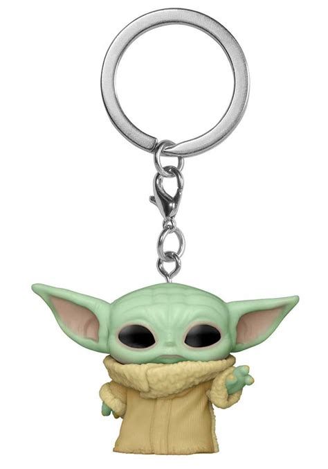 T Star Wars Grogu Baby Yoda The Child Keyring The Mandalorian Film