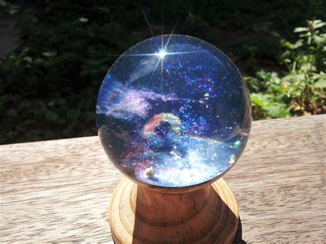 Celestial Galaxy Sphere Made With Norfolk Pine And Resin With Etsy