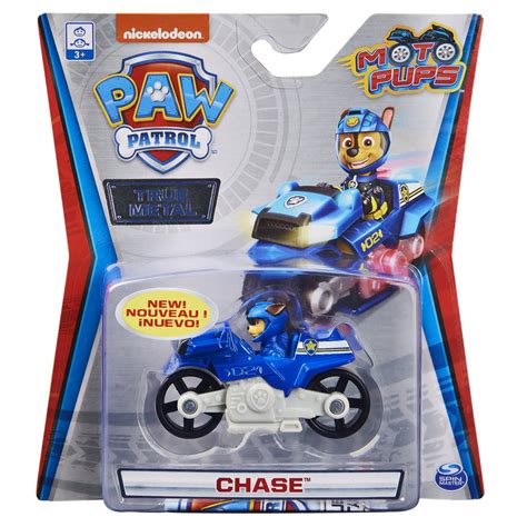 Paw Patrol Chase Moto Pups True Metal Vehicle