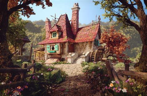 Fantasy House Hd Wallpaper By Rafael Chies