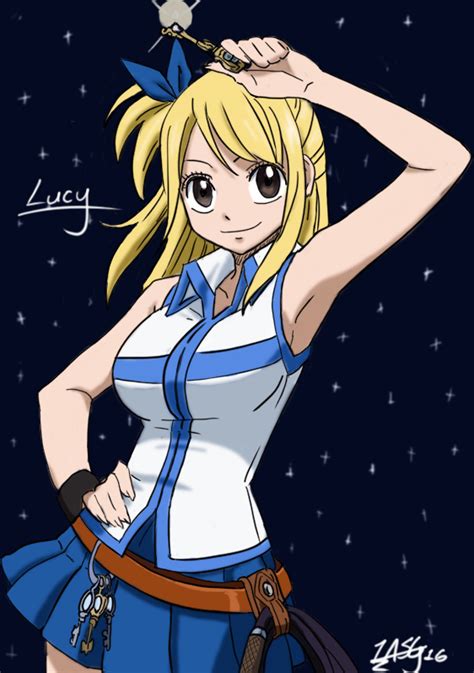 Lucy Heartfilia Fairy Tail By Lylisaurus On Deviantart