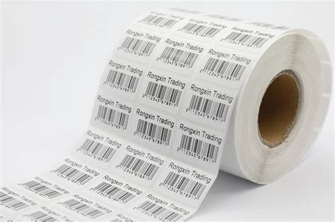 Deep Image Thermal Transfer Barcode Label Sticker Self Adhesive Paper