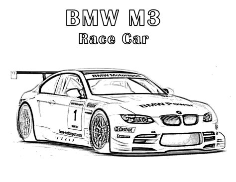 Bmw Coloring Sheets Coloring Pages